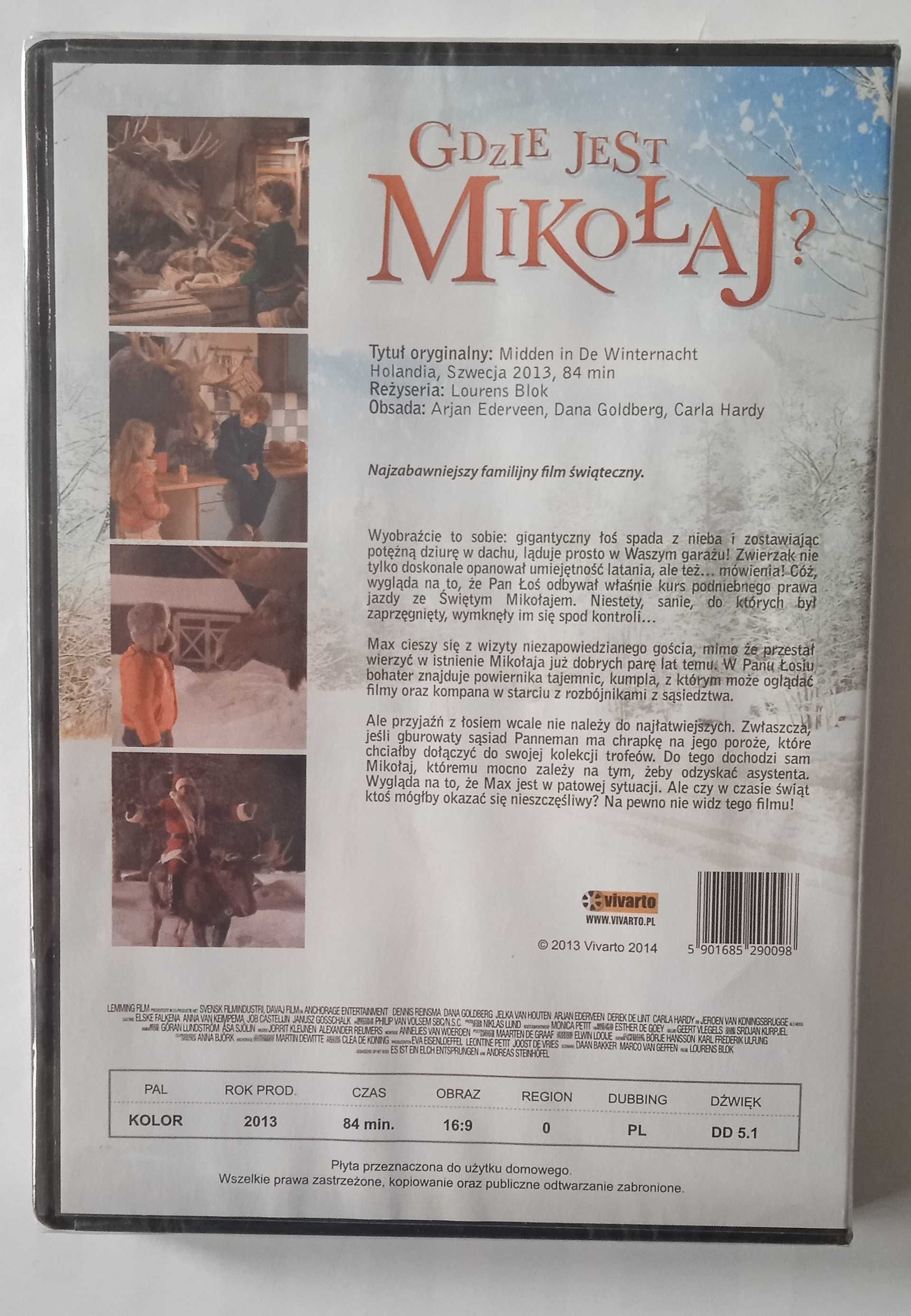 film DVD "Gdzie jest Mikołaj?"