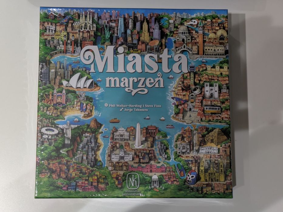 Gra planszowa - MIASTA MARZEŃ