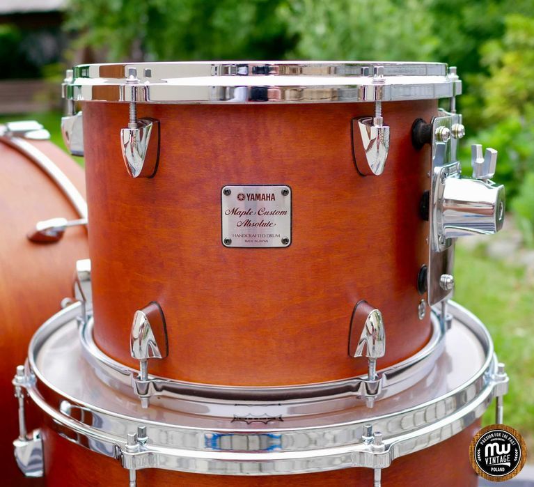 Perkusja Yamaha Maple Custom Absolute 22", 12", 16" Vintage Natural ‼️