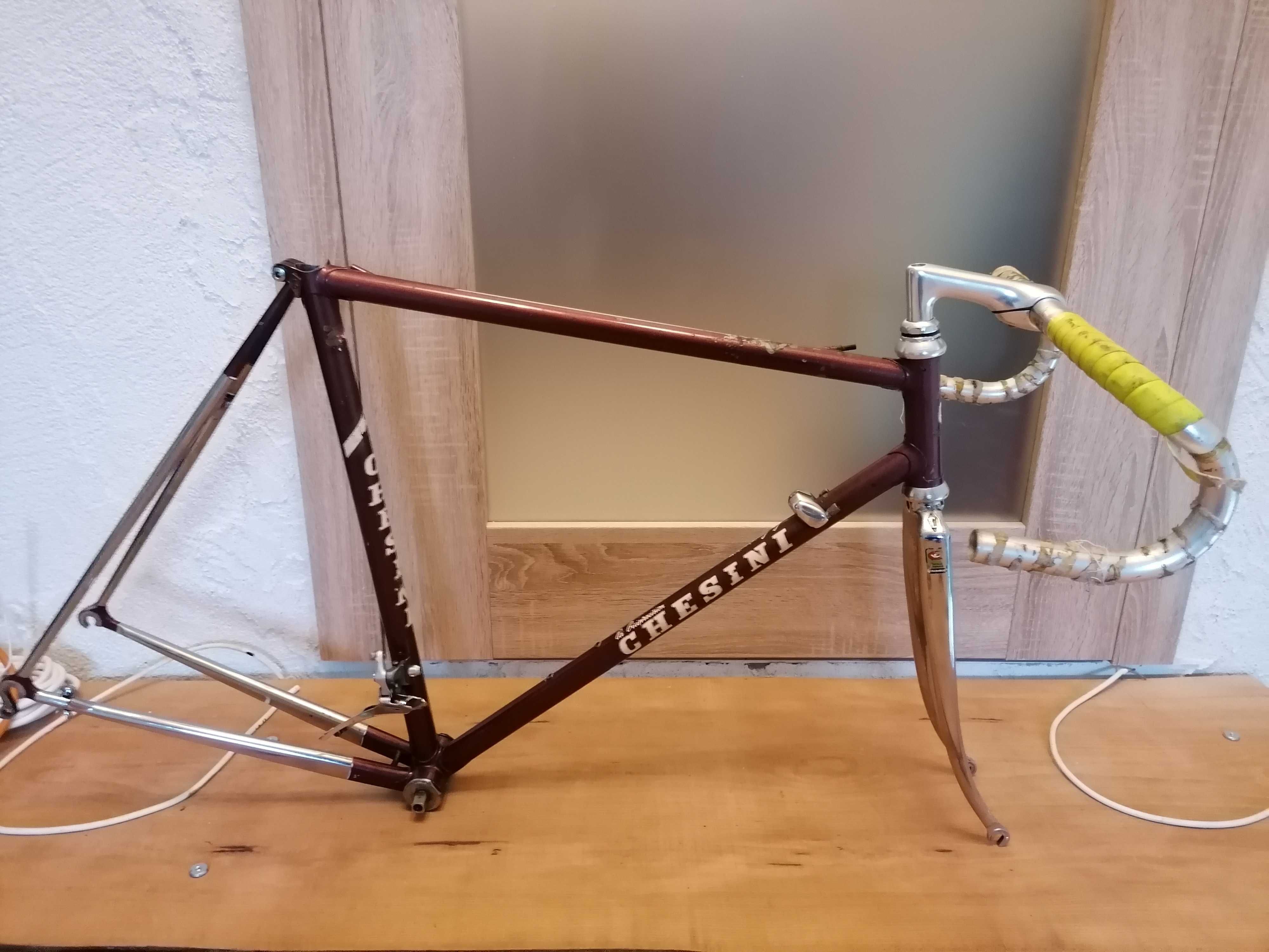 szosa rama CHESINI X-UNO C RECORD rarytas campagnolo rower