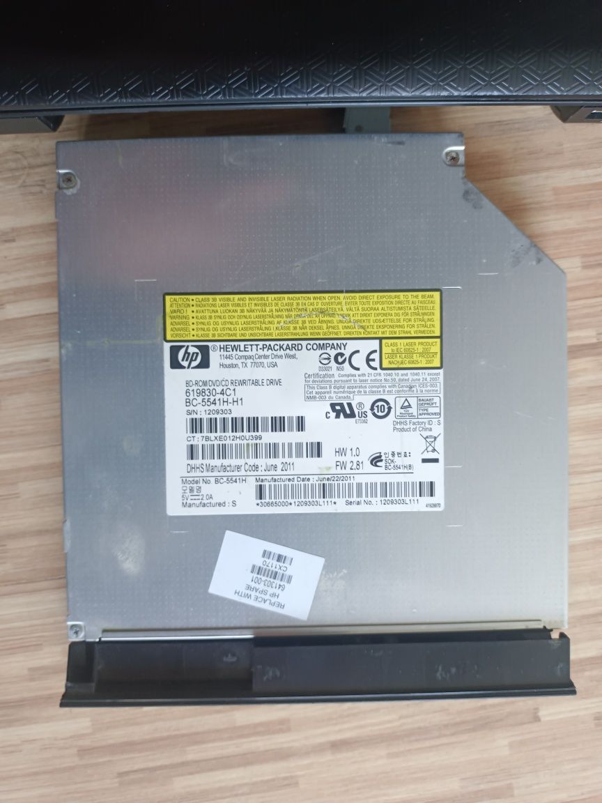 HP G72 laptop obudowa 2 szt