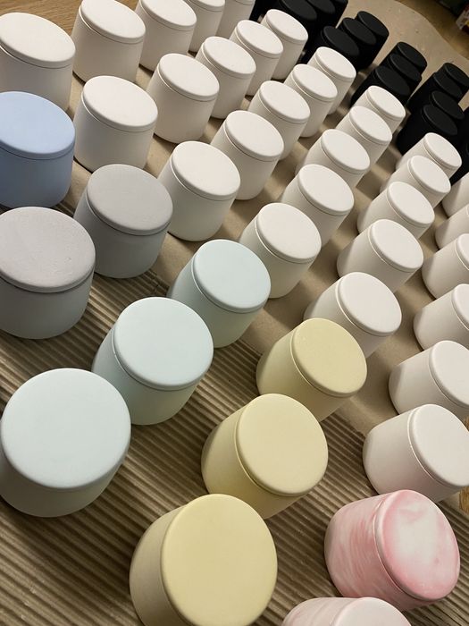 Кашпо с крышкой | Кашпо для свечей | Горшик