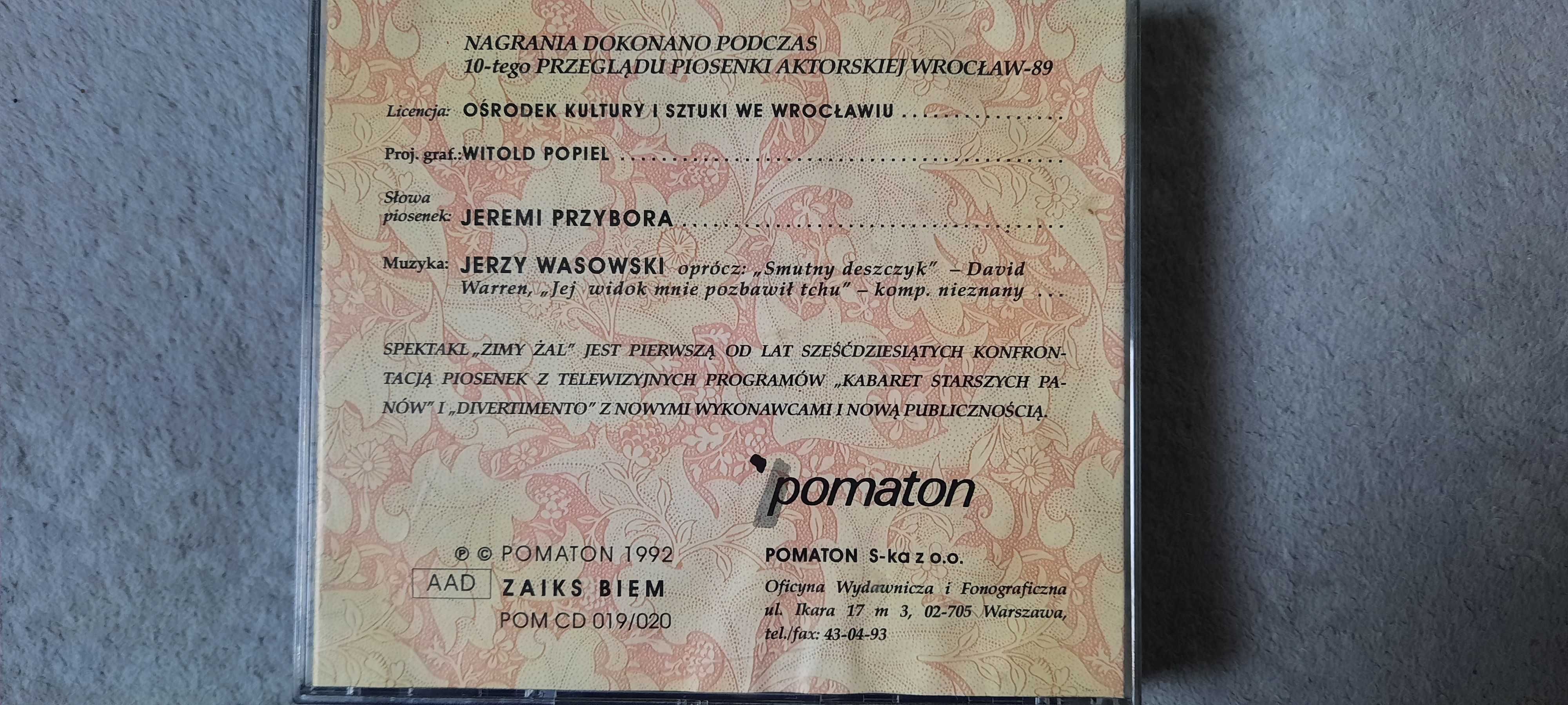 Zimy Żal-Kabaretu Starszych Panów 1992r (2CD+ Książka)
Oryginał BDB
