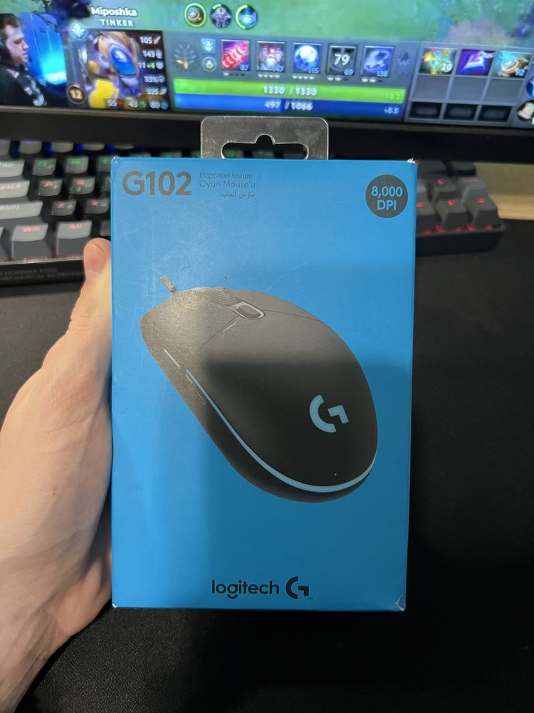 logitech g102 prodigy не ligthsync ігрова мишка