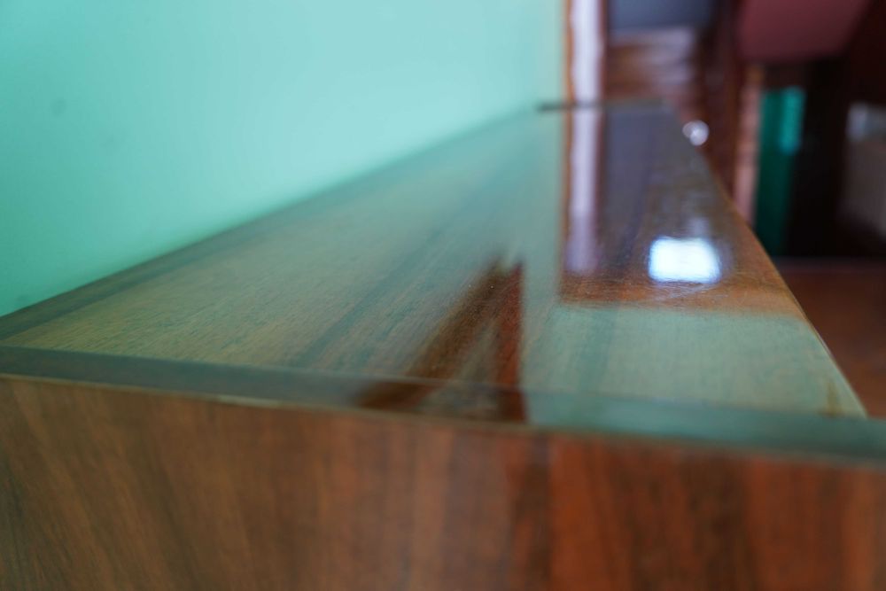 Kredens drewniany, lata 70-80 (PRL), idealny stan