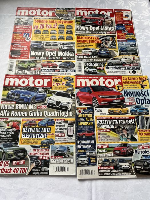 Czasopisma Motor 10 numerów