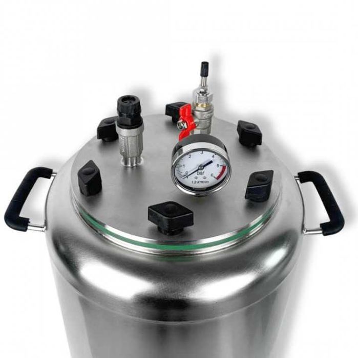 Топ продаж! Автоклав електричний нержавійка 24 банки нержавейка газ