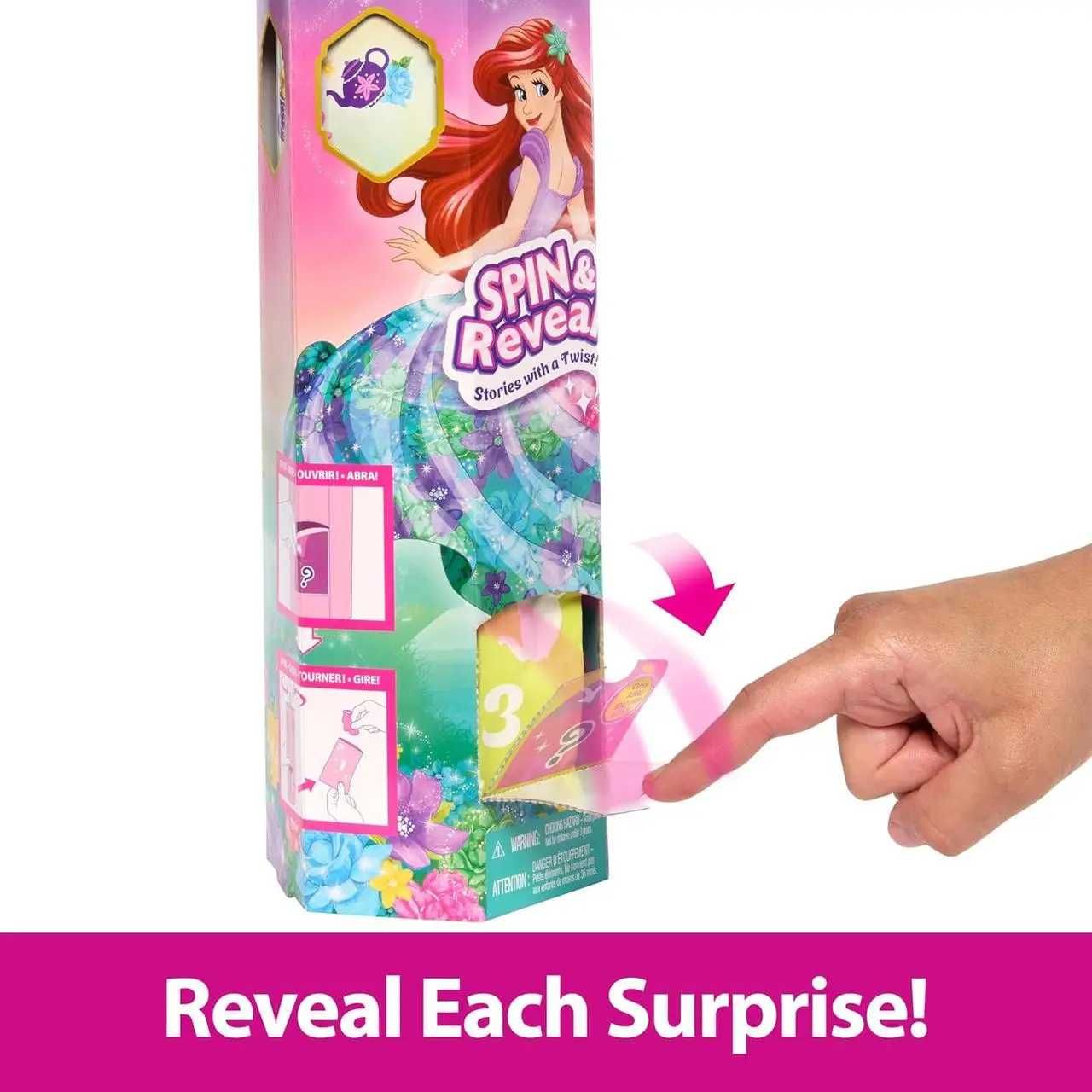 Mattel Анна Disney Princess Ariel Дісней Аріель крути і повторюй HTV88