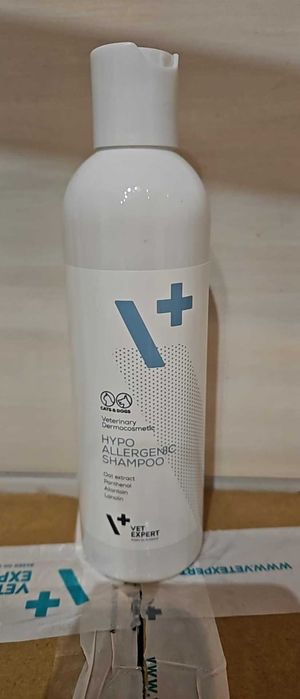 VET EXPERT HYPOALLERGENIC Szampon dla psów i kotów 250 ml PROMOCJA