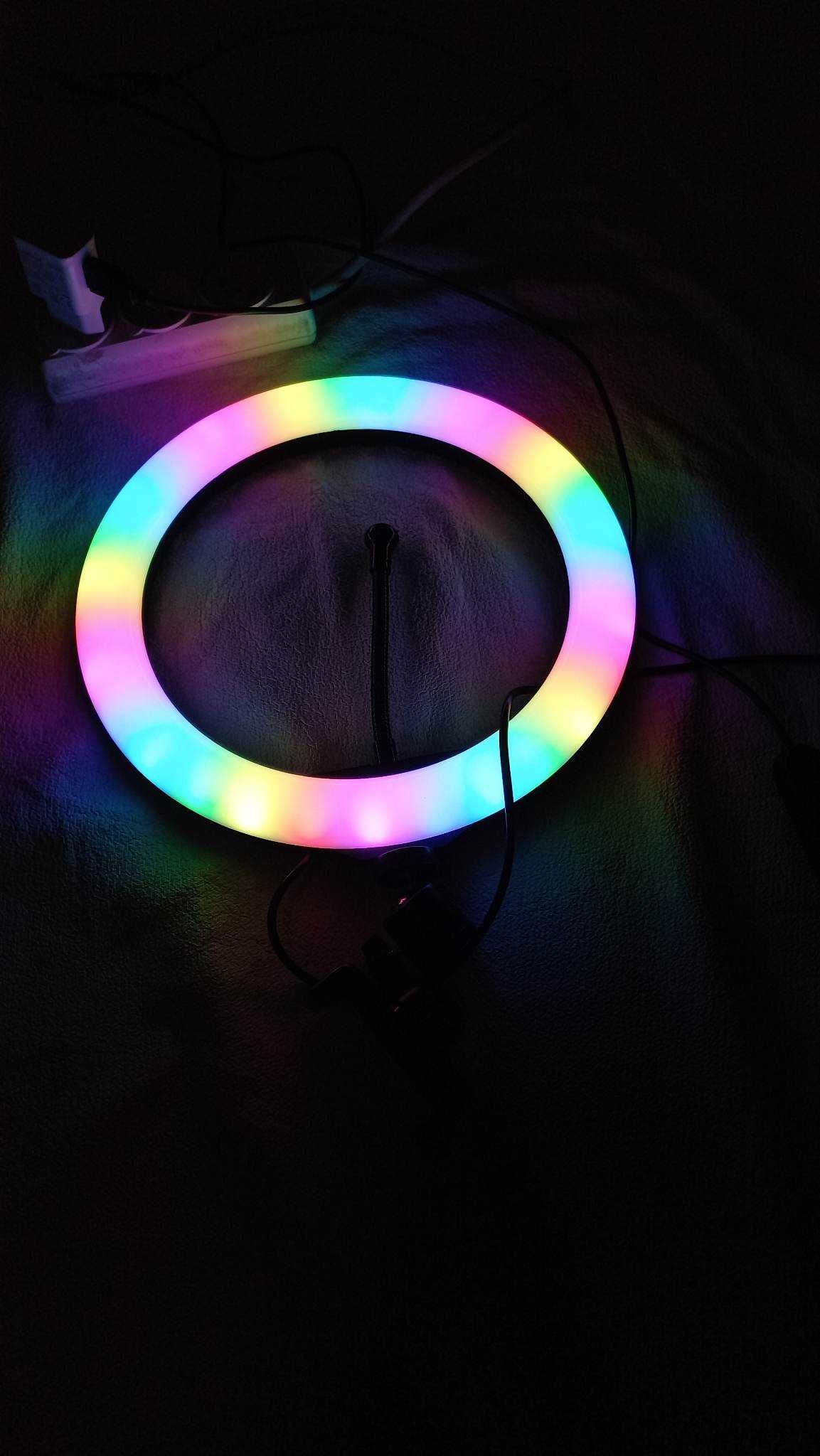 Кільцева LED лампа RGB-RL10 діаметром 26 см.селфи лампа.круглая лампа
