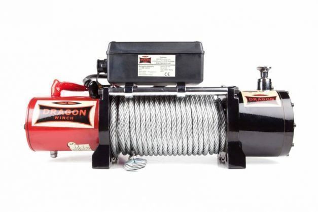 Лебедка электрическая DRAGON WINCH 1т, 3т, 5т, 6т, 9т, 10т лебідка