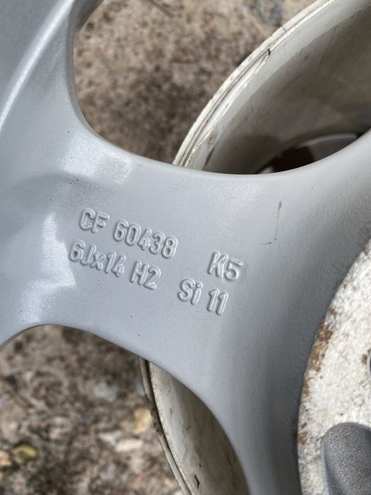 Диски 5/100 r14 комплект VW Polo, Lupo Skoda Fabia, Roomster