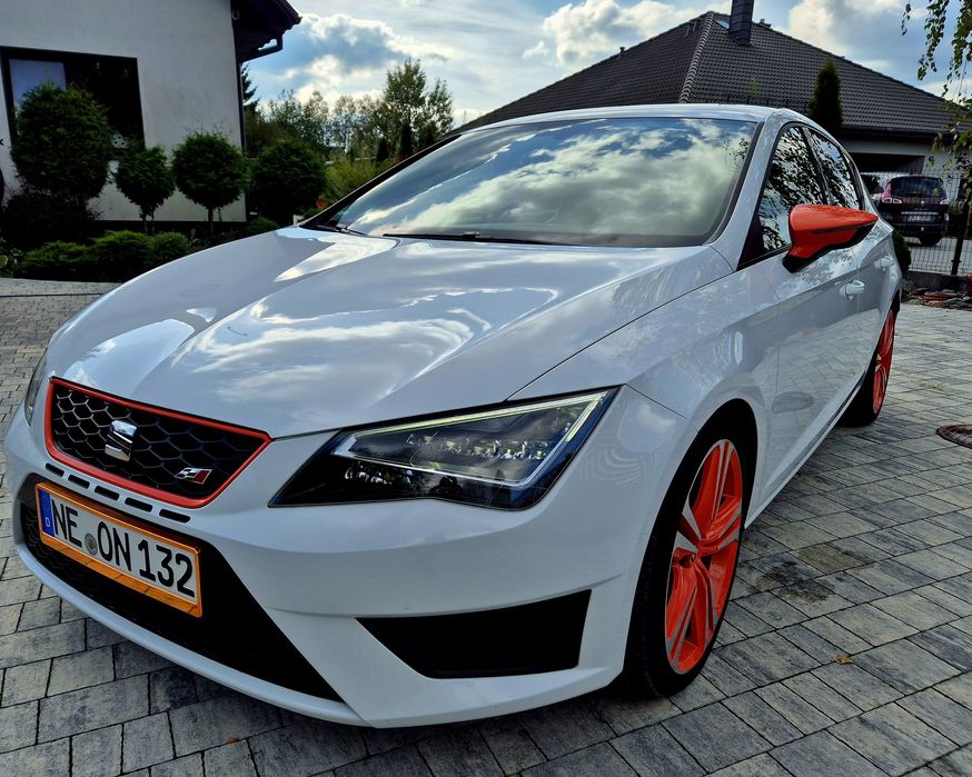 Seat Leon CUPRA z Niemiec! Biała Perła! Rewelacyjny Stan!