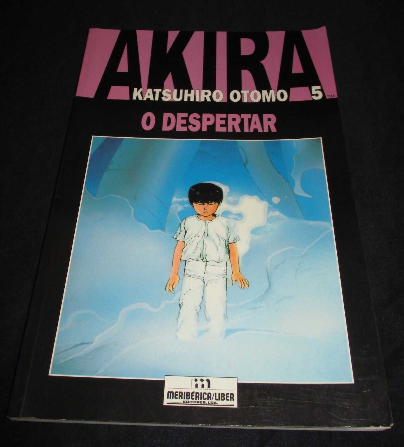 Livro O Despertar Akira 5 Katsuhiro Otomo Meribérica Liber