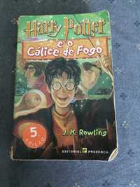 Livro Harry Potter e o cálice de fogo