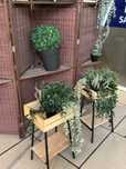 plantas artificiais decorativas (10 unidades)