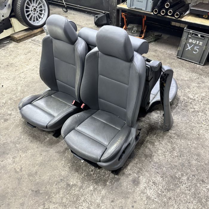 Bmw x5 e53 fotele elektryczne kanapa mpakiet szare