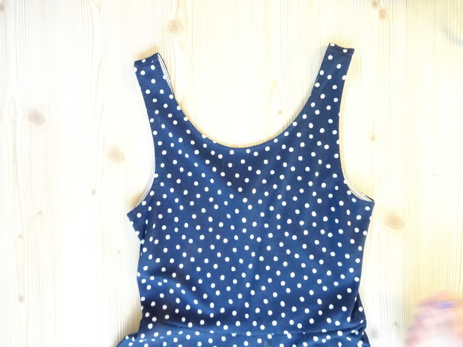 sukienka w kropki s 36 H&M