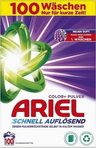 NIEMIECKI ORYGINALNY ARIEL Proszek do prania 100P Color 6kg