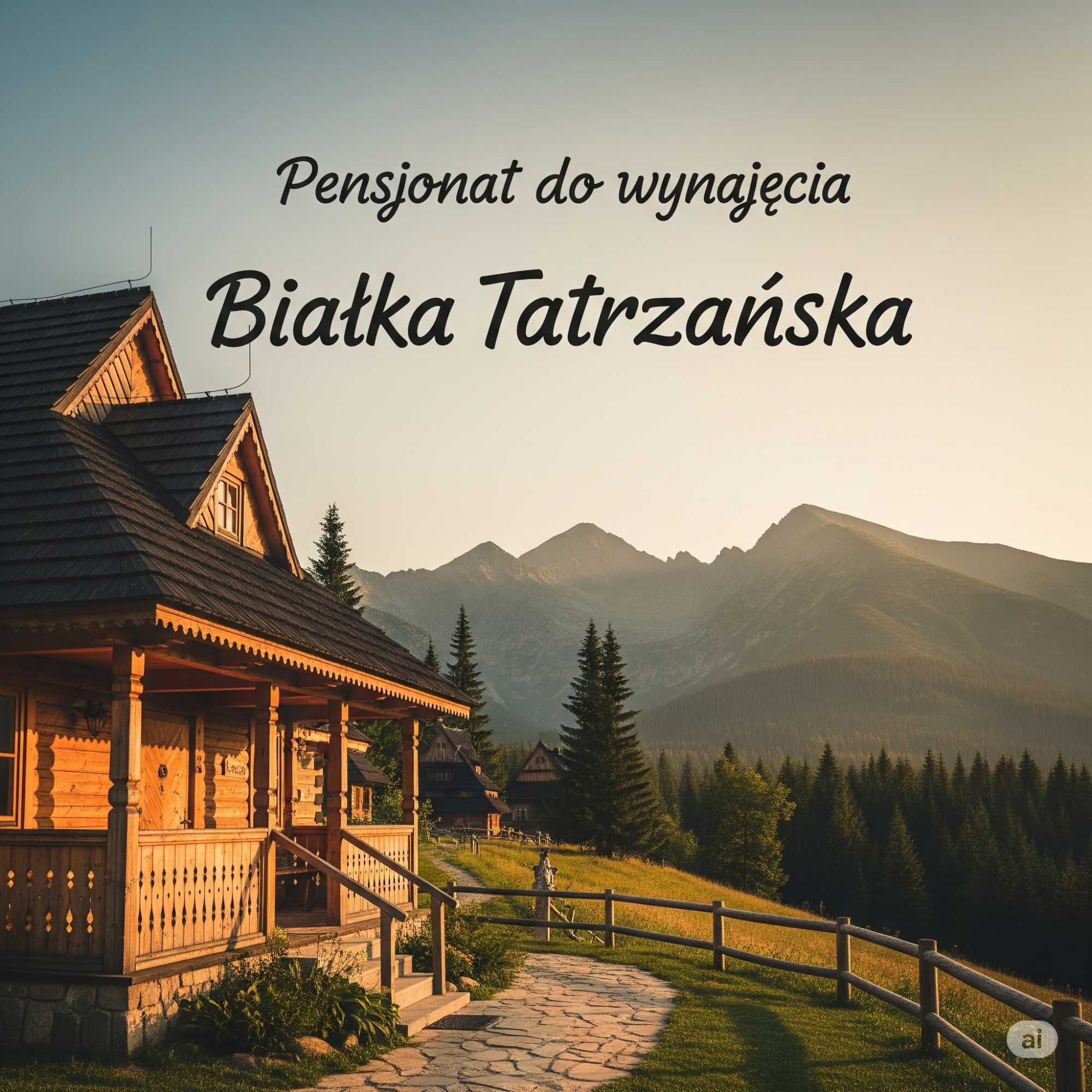 Pensjonat do wynajęcia w Białce Tatrzańskiej