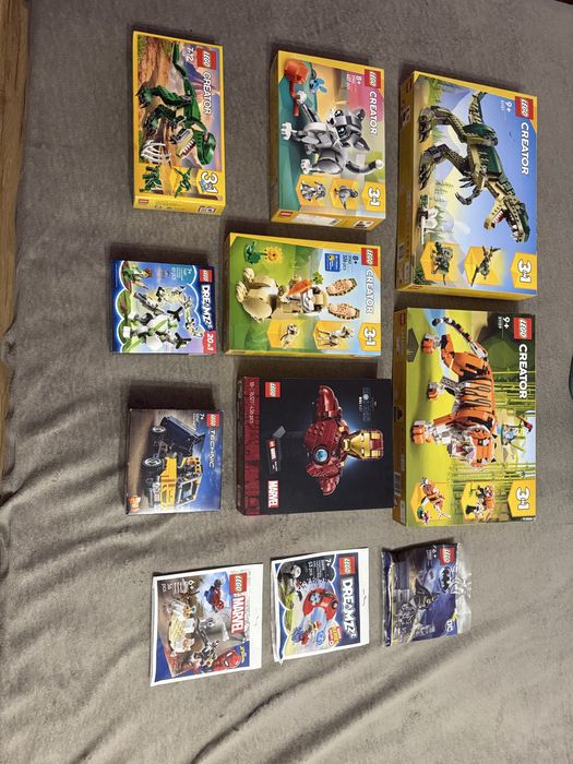 Lego Creator,Dreamzzz,Marvel,DC,Technic