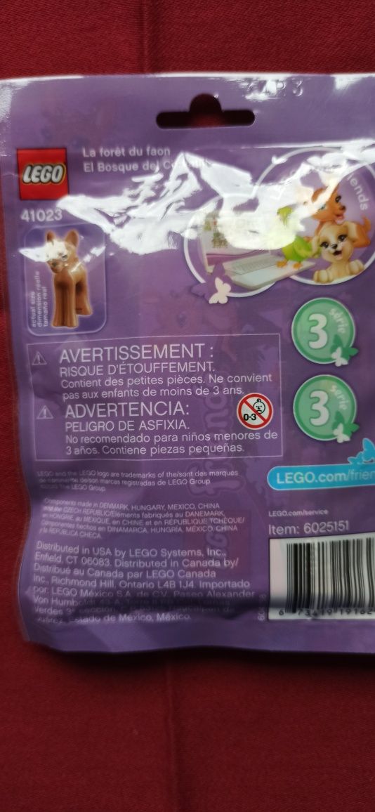 LEGO Friends z serii Fawn's Forest 35 elementów. Kupione w USA