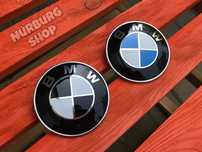 Эмблема на крышку багажника BMW 78 мм Е39 Е53 логотип шильдик значок