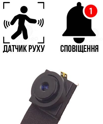 маленькая камера наблюдения | Wi-Fi, микрофон, запись по движению