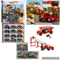 2, 12шт джипов Хот Вилс Монстер трак Hot wheels Скоростной спуск