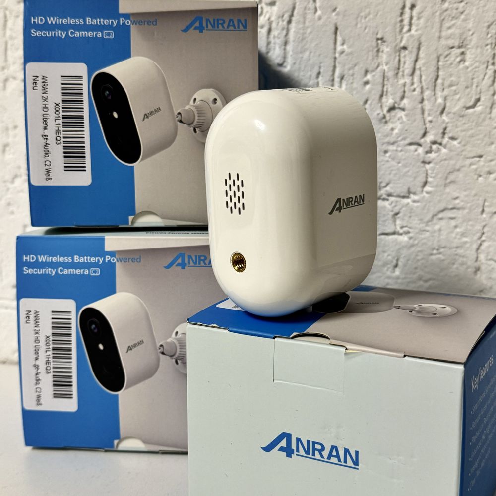 Нова IP/Камера/відеокамера спостереження ANRAN 2K HD C2 3.0 Мп ІР