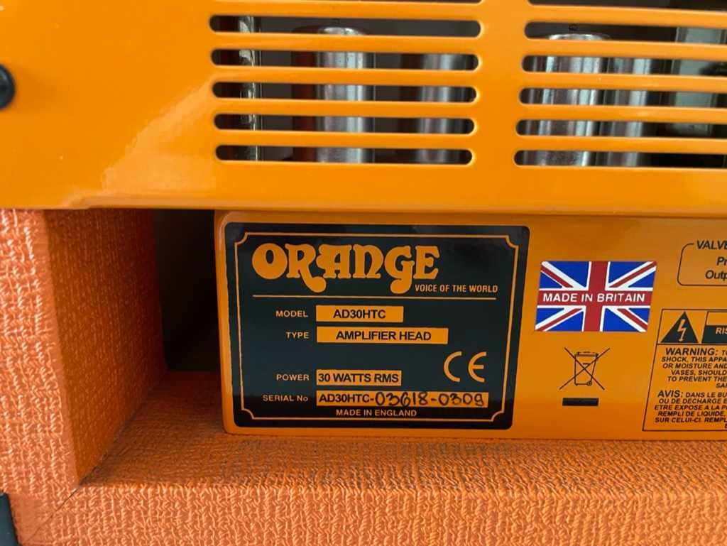 Orange AD30HTC Twin Chanel made in England