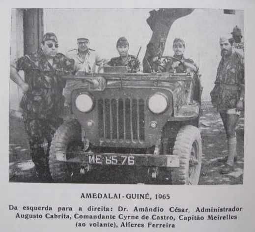 Guerra do ultramar - CAPITÃO FRANCISCO MEIRELLES - Braga 1970 - - Raro