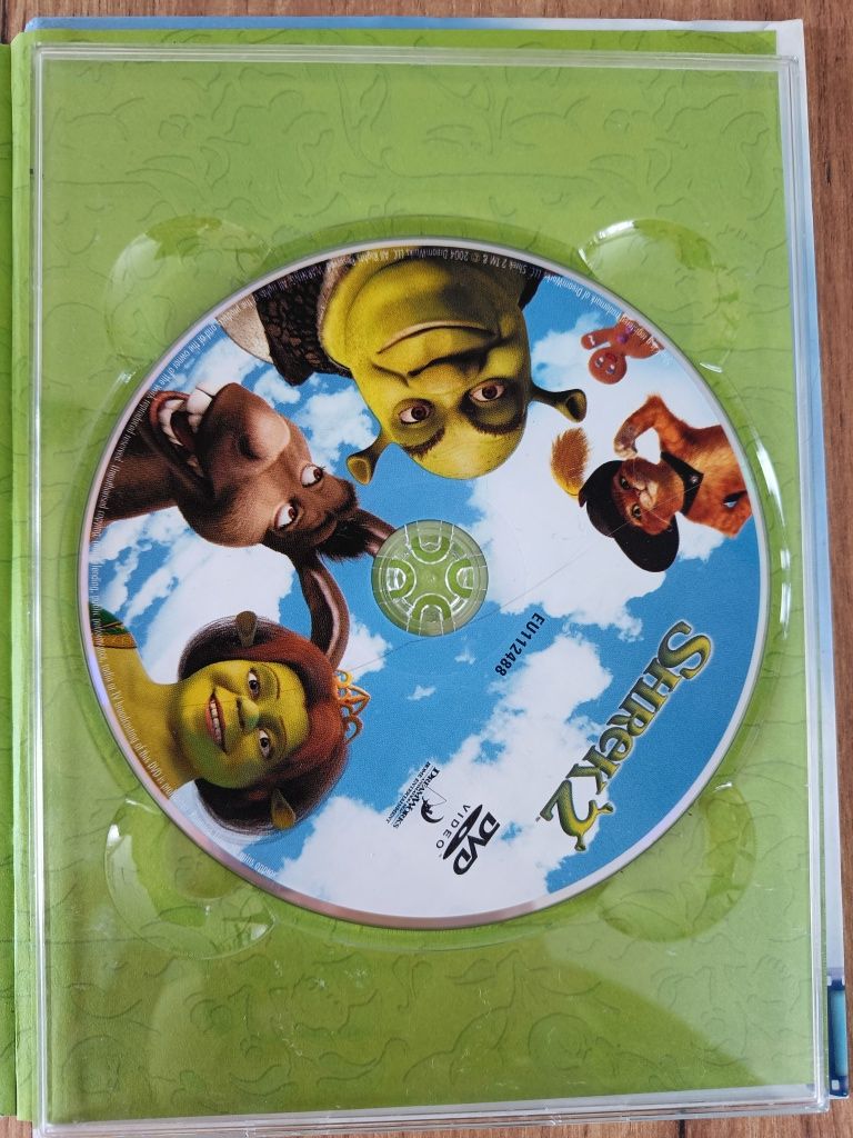 Shrek, Kultowe Animacje, tom 2, książka i film DVD