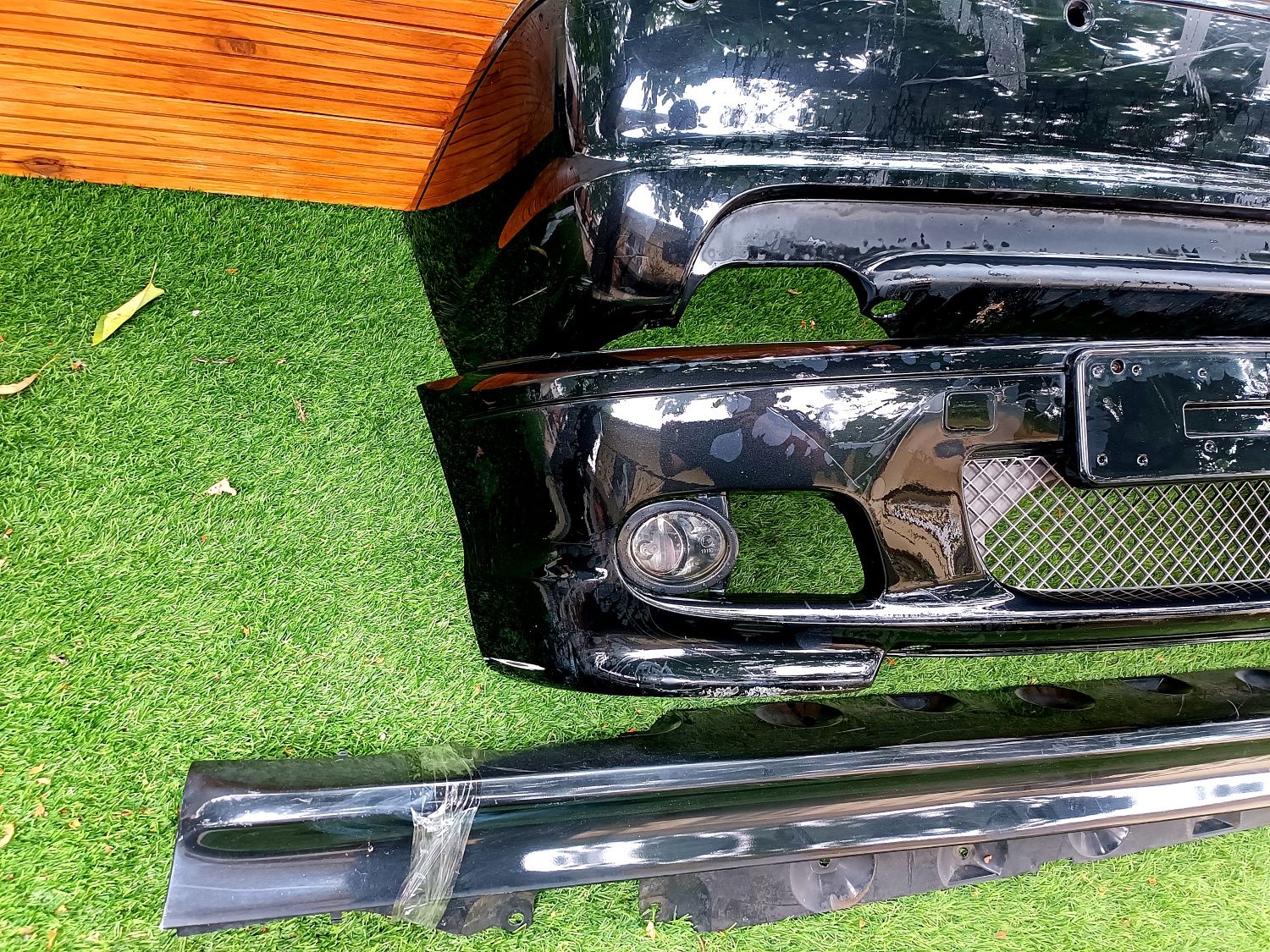 Para choques frente, trás e embaladeiras pack M original bmw E46 coupé
