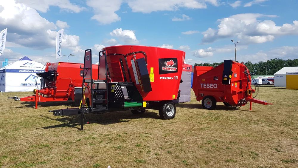 Wóz paszowy STRAUTMANN, METALTECH, SANO, EUROMILK, Trioliet