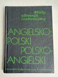 Mały słownik techniczny - angielsko-polski / polsko-angielski