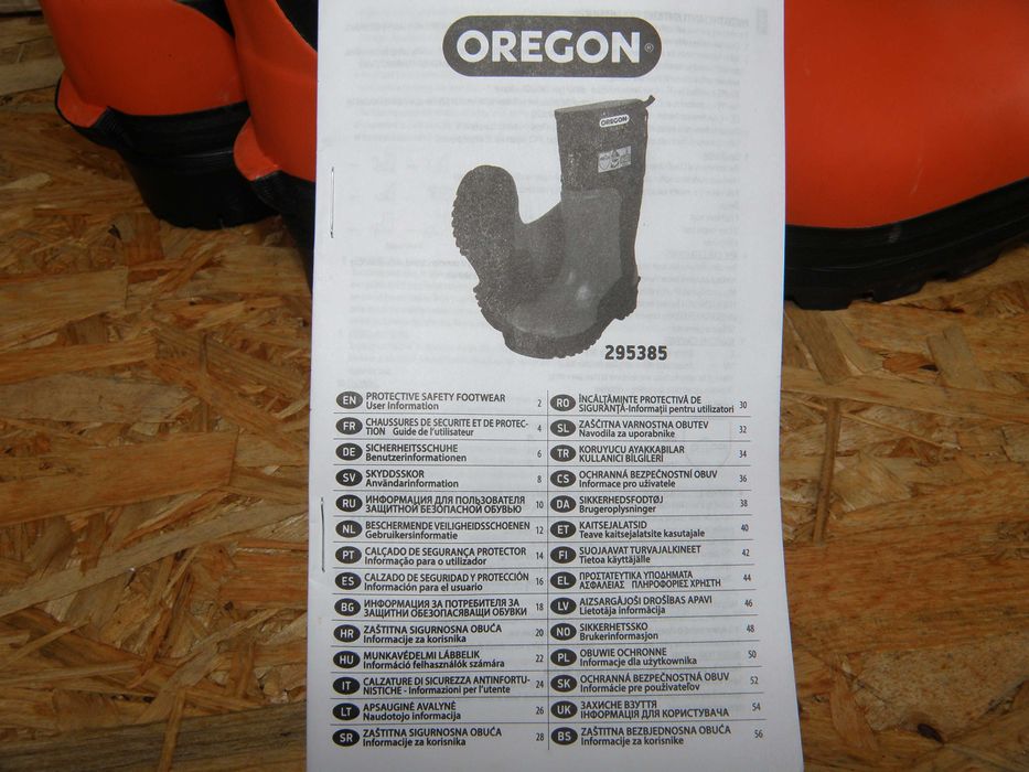 Oregon 43, buty pilarza. NOWE