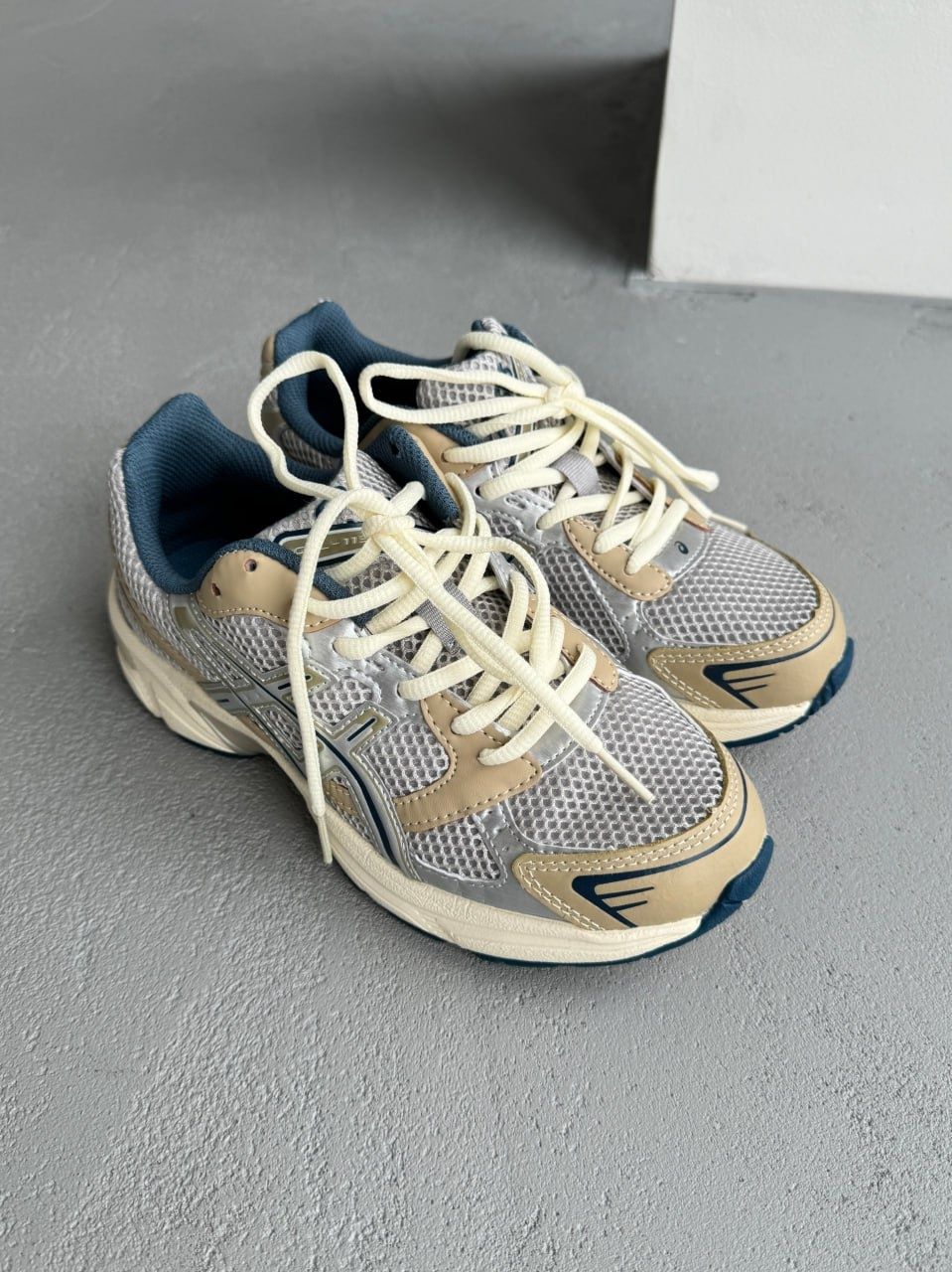 (унісекс) кросівки Asics Gel-1130 Silver/Beige(літо/весна)