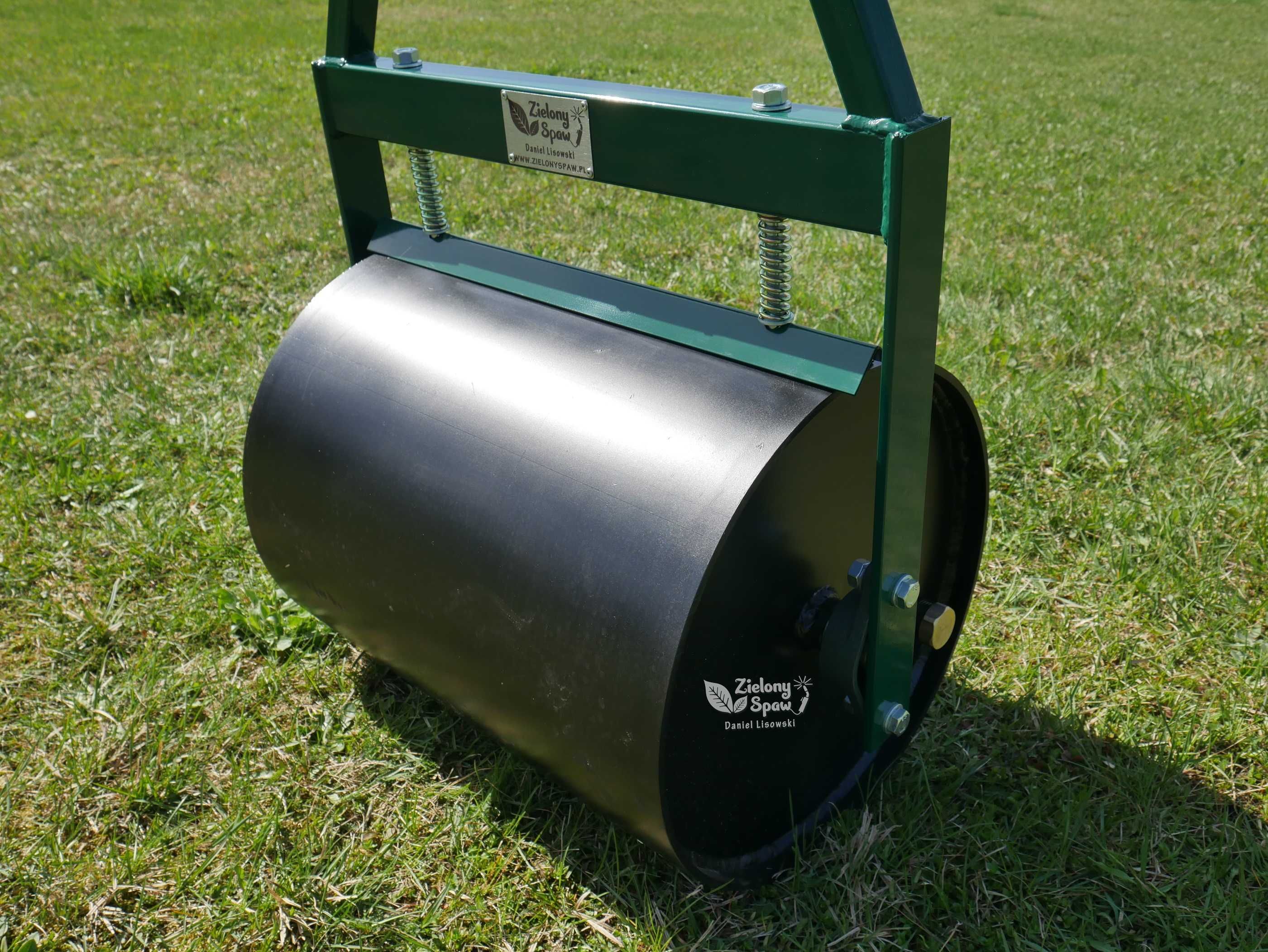Walec ogrodowy 75cm ręczny 65kg-147kg, gruba ścianka, MOCNY I CIĘŻKI!