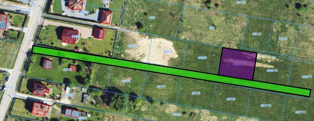 Działka budowlana z warunkami zabudowy przy ulicy Korkowej Częstochowa