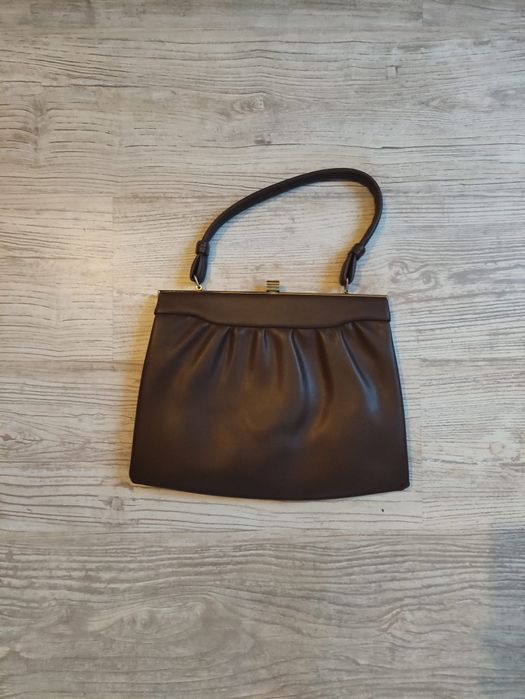 Torebka elegancka brązowa