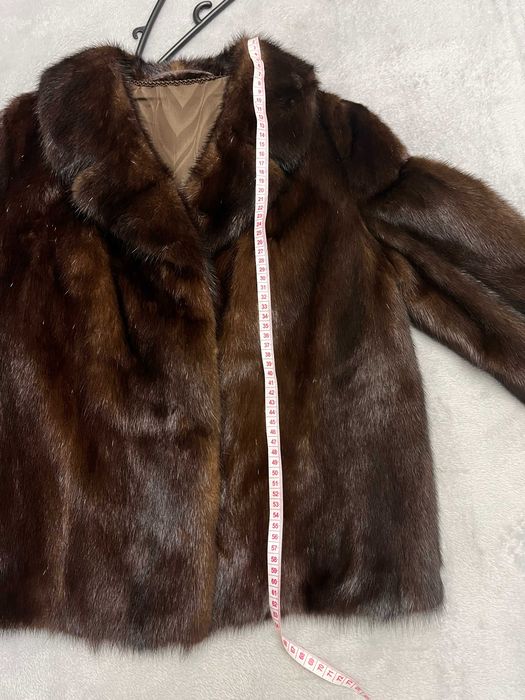 Норка, полушубок, вживаний