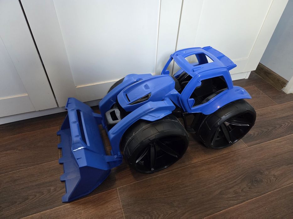 Zabawka Spychacz Wader 68 cm / Jak Nowy