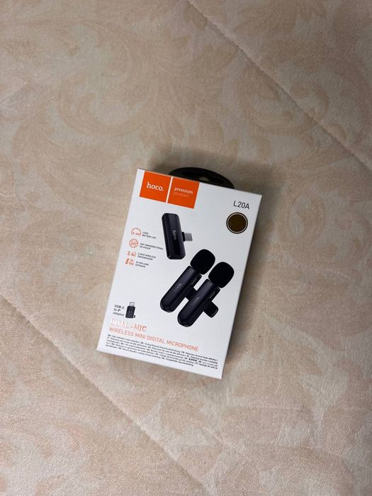 Петличний мікрофон hoco L20A