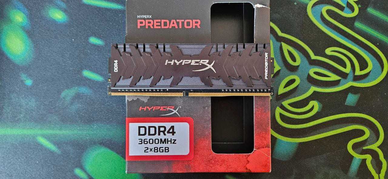 Kingston HyperX Predator DDR4 2x8GB 3600MHz (B-die) HX436C17PB3K2/16