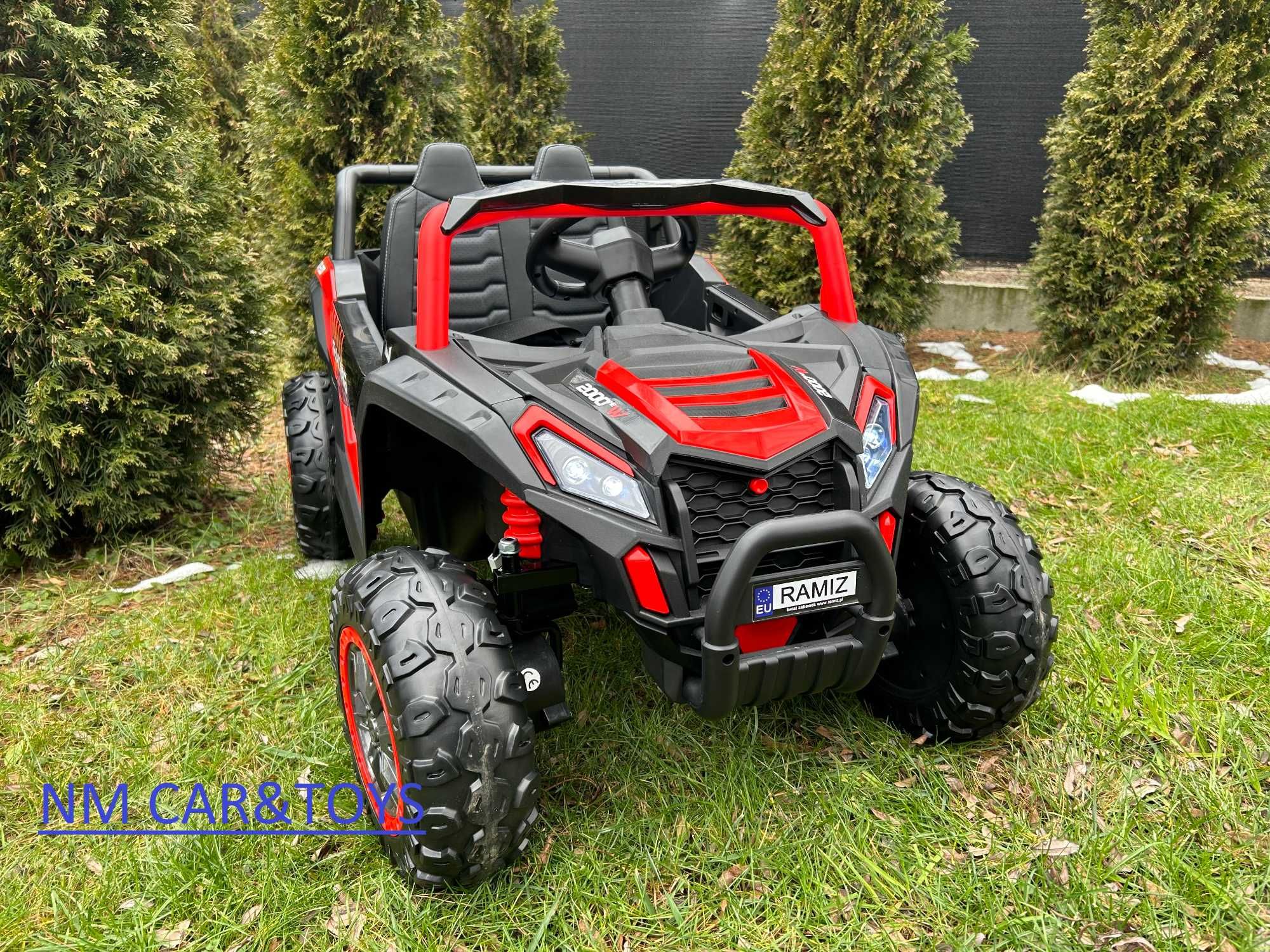 Auto na akumulator Pojazd 4x4 Buggy UTV 2000M Racing samochód