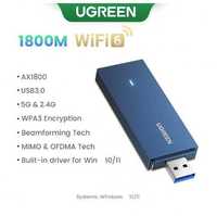 Wi-Fi адаптер UGREEN CM499 AX1800 Dual-Band Wi-Fi Adapter