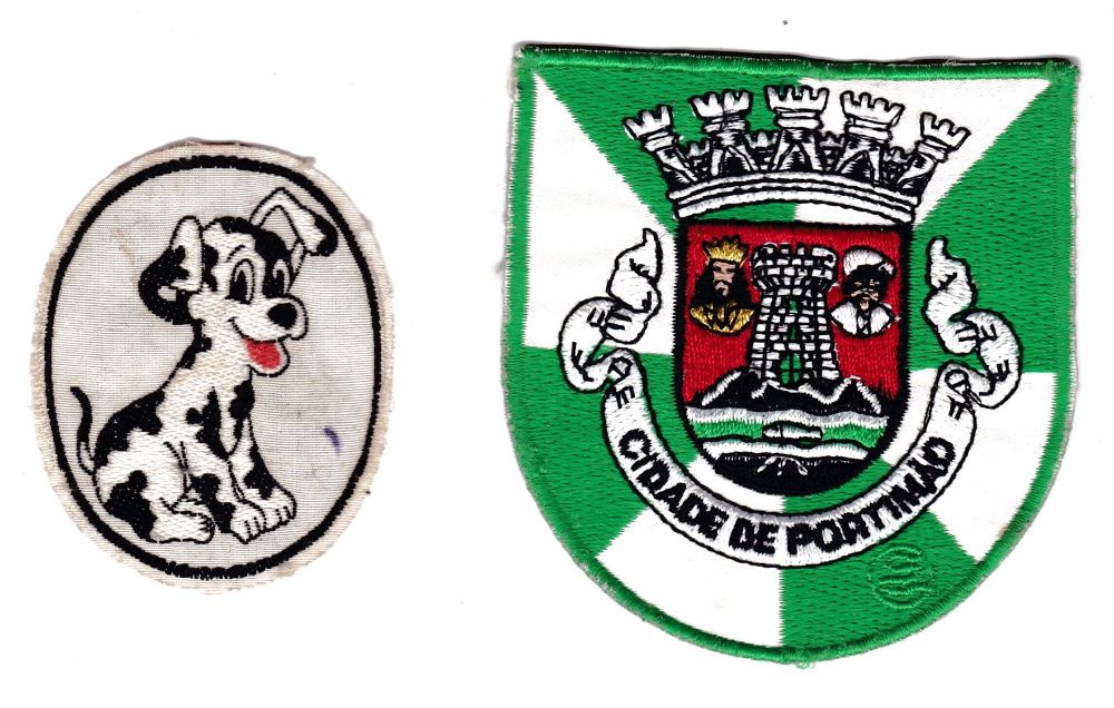 Emblemas de pano - Portimão & Dalmata