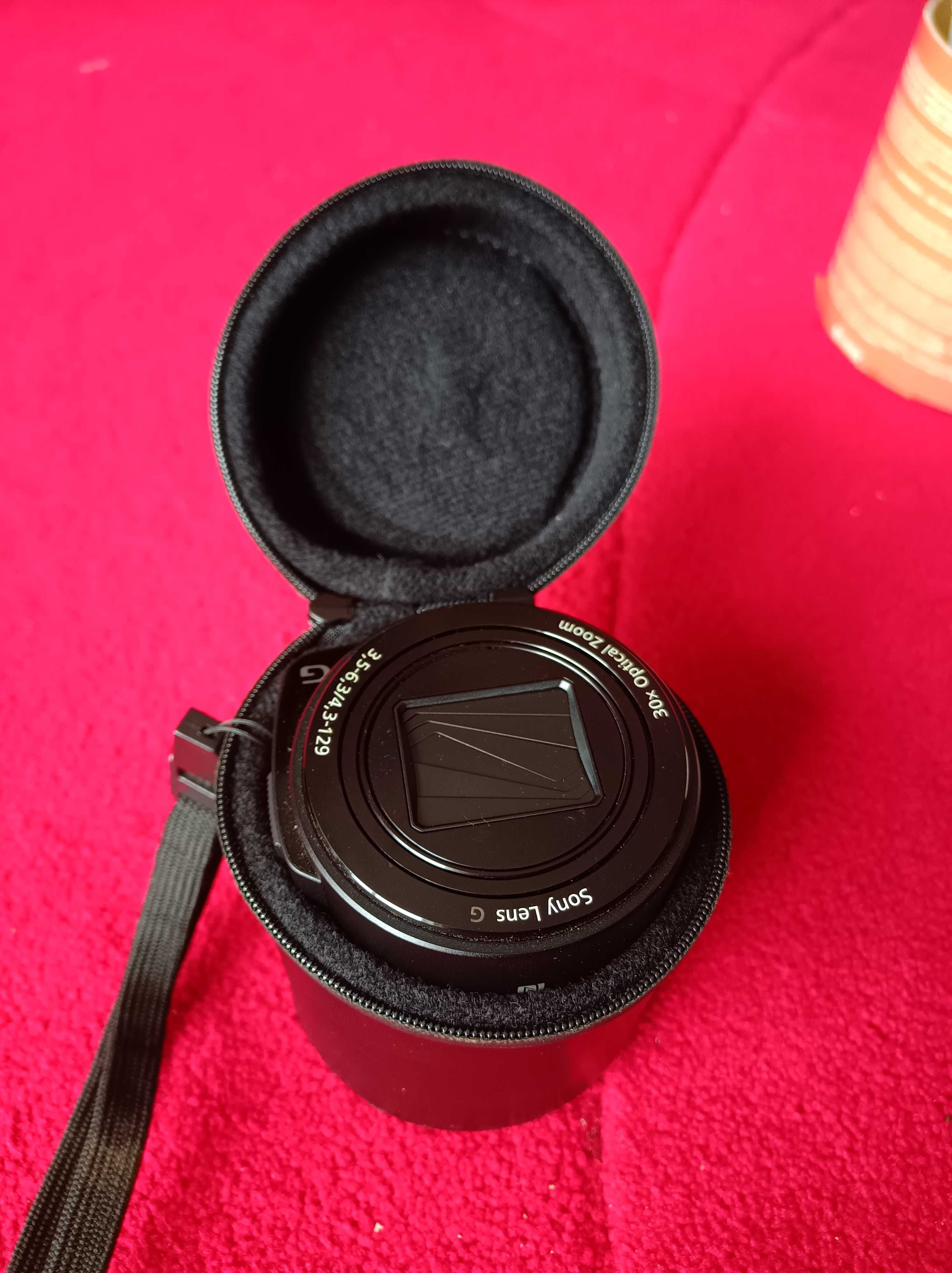 Maquina fotografica/video wifi Sony dsc-qx30 completa.