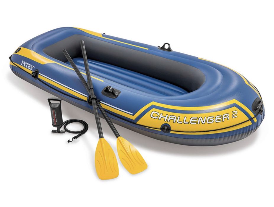 Ponton 2 osobowy intex challanger WIOSŁA + POMPKA